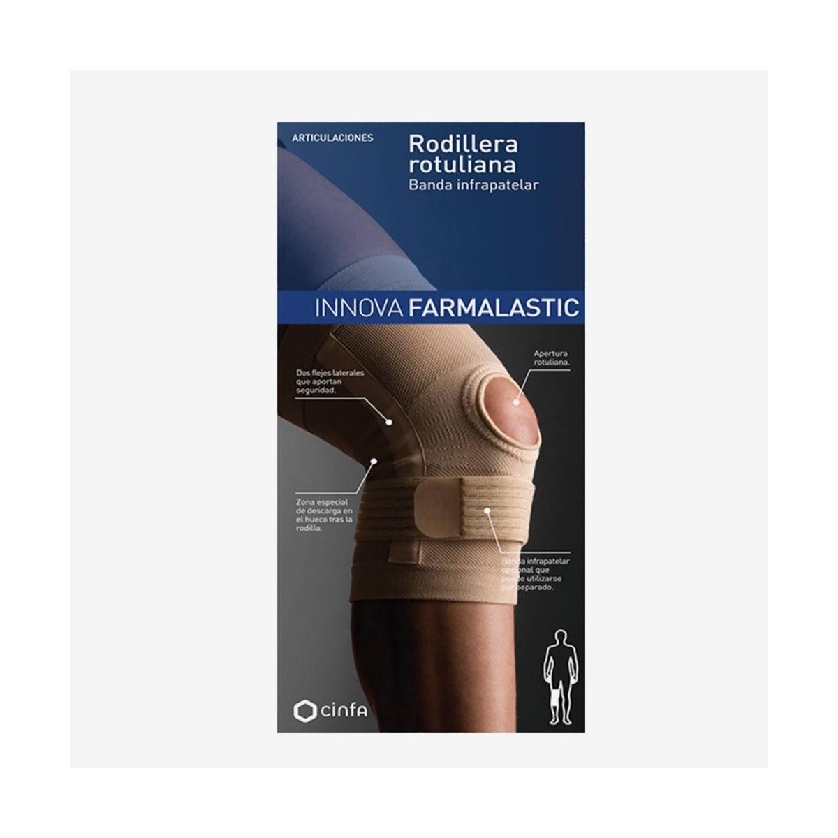 RODILLERA ROTULAR FARMALASTIC INNOVA T GDE
