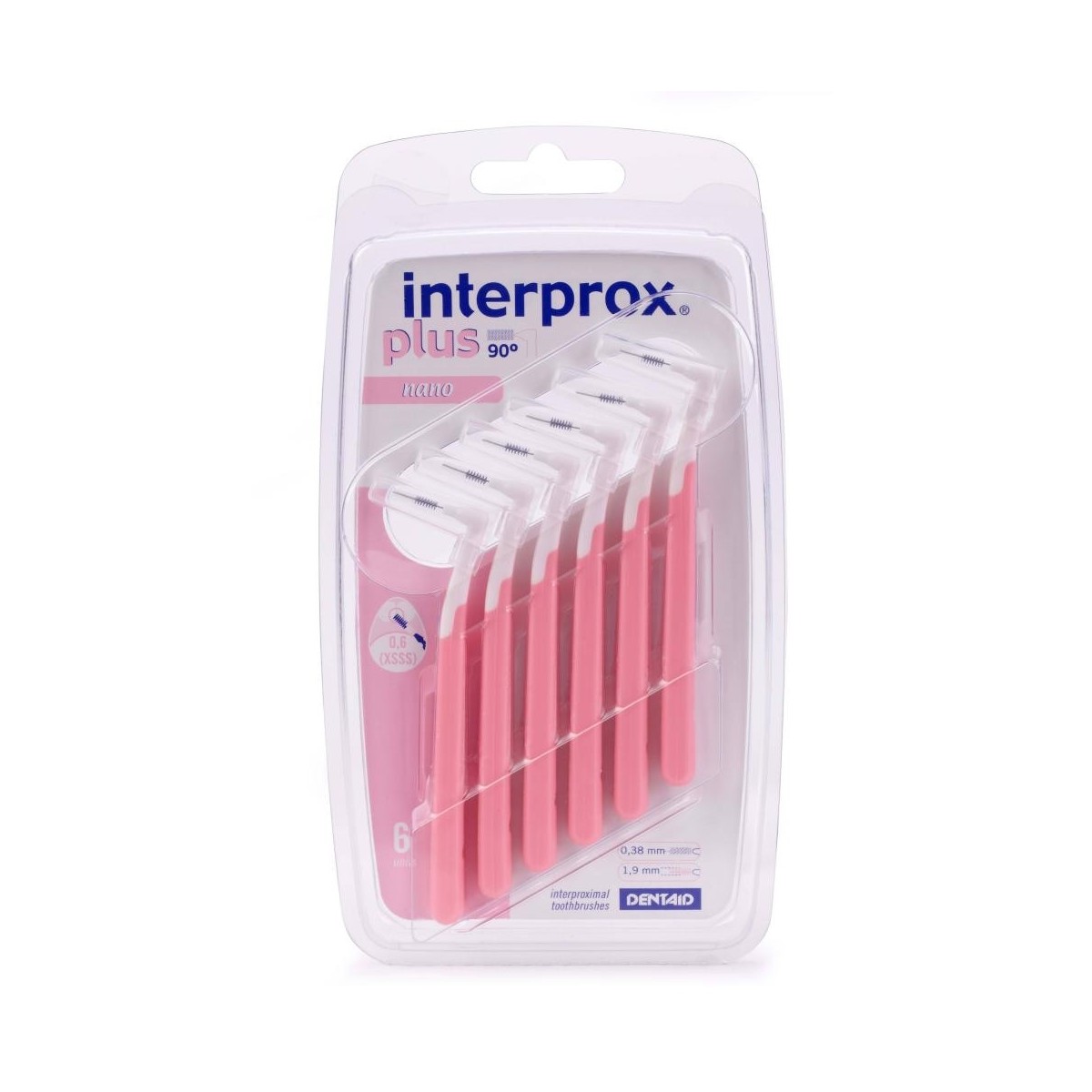 CEPILLO DENTAL INTERPROXIMAL INTERPROX PLUS NANO