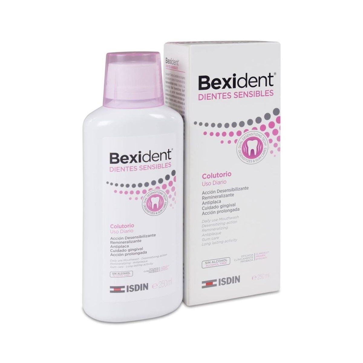BEXIDENT DIENTES SENSIBLES COLUTORIO 250 ML