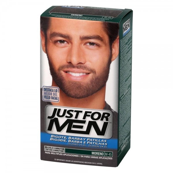 JUST FOR MEN BIGOTE Y BARBAS MORENO