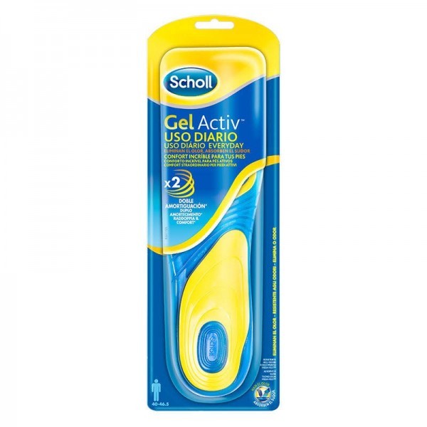 DR SCHOLL GELACTIV USO DIARIO HOMBRE 1 PAR