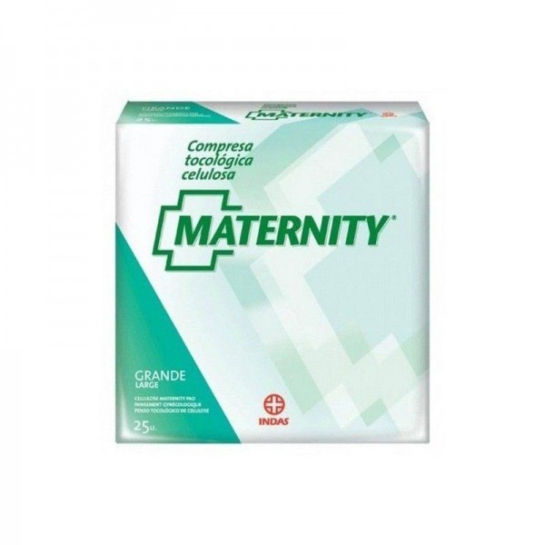 COMPRESAS MATERNITY INDAS CELULOSA 25