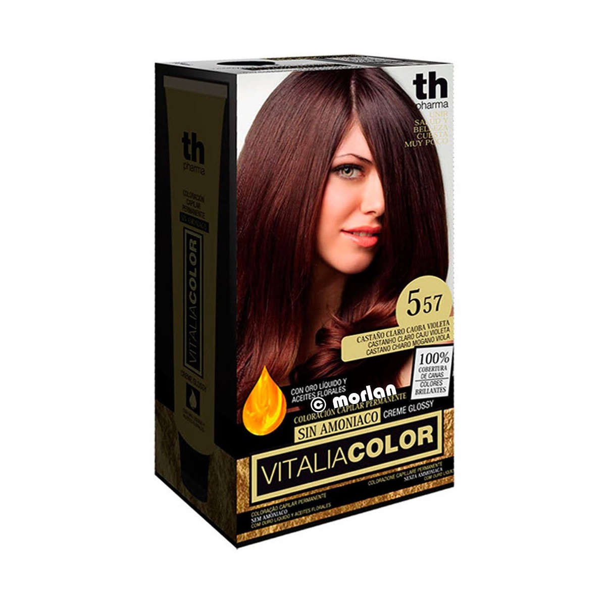 TH Pharma Vitalia color Castaño claro Caoba 557