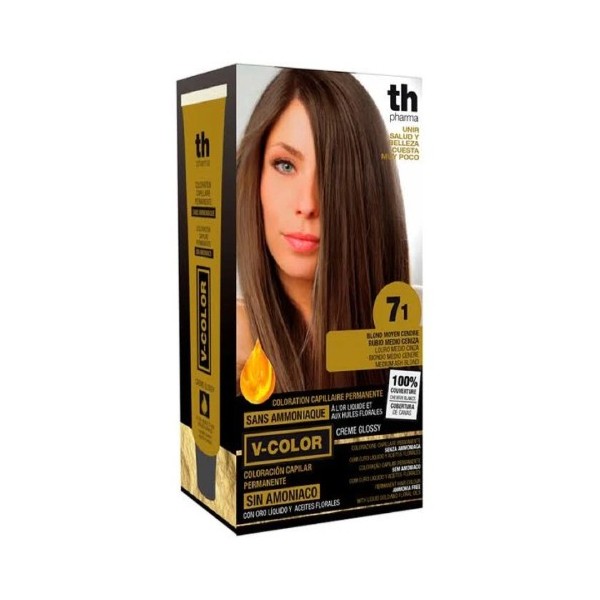 TH Pharma Vitalia Color 71 Rubio medio Ceniza