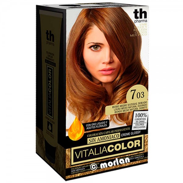 TH Pharma Vitalia Color 703 Rubio medio Natural Dorado