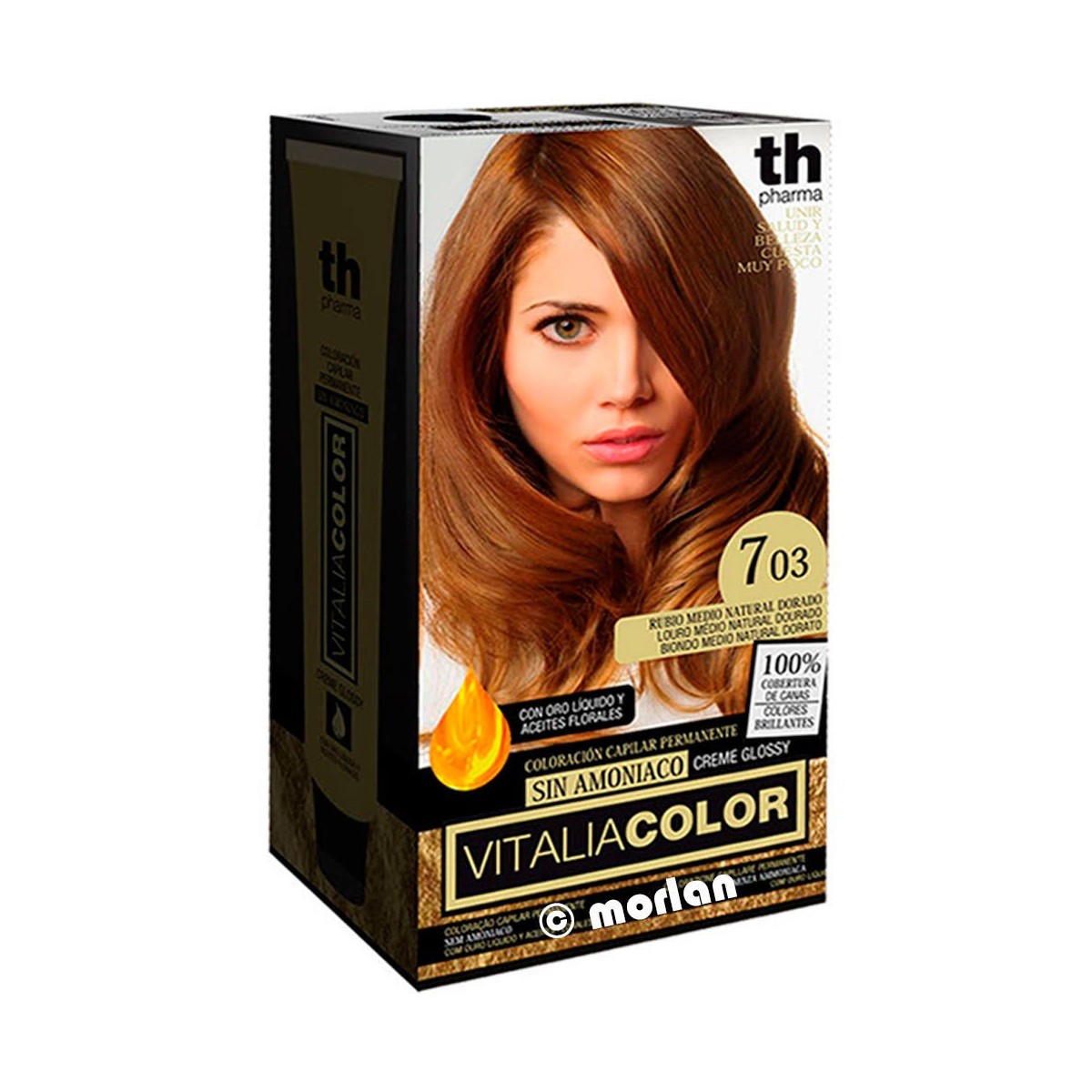 TH Pharma Vitalia Color 703 Rubio medio Natural...