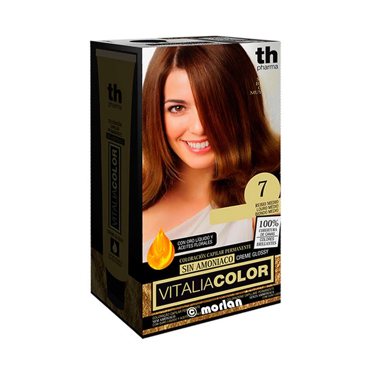 TH Pharma Vitalia sin Amoniaco 7 Rubio medio