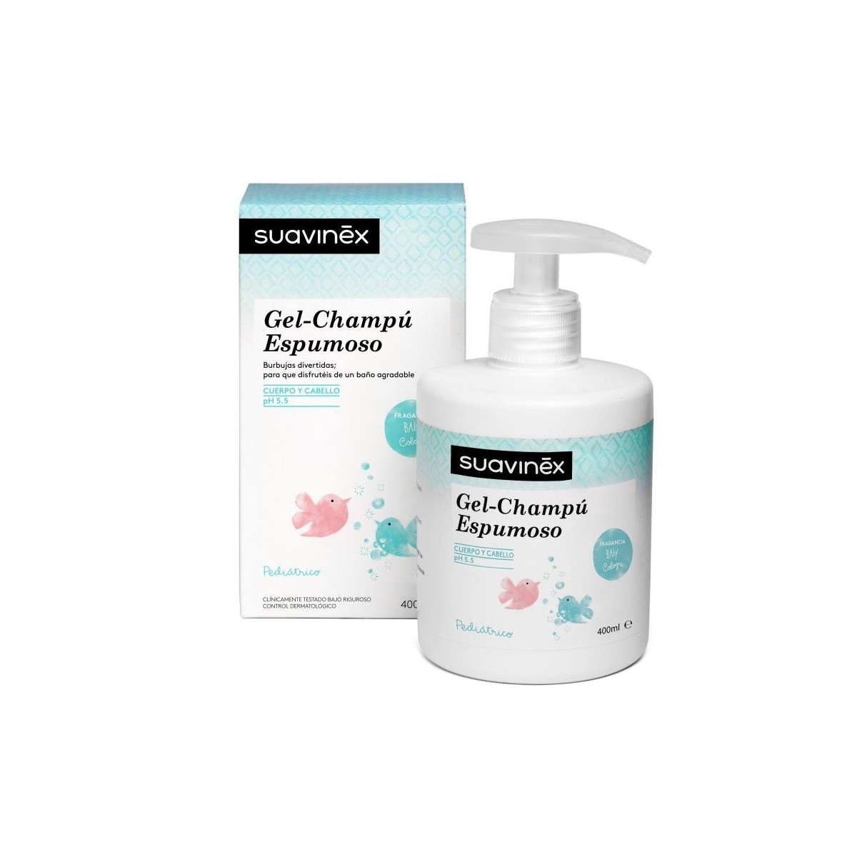 Suavinex Gel Champú Espumoso 400 ml
