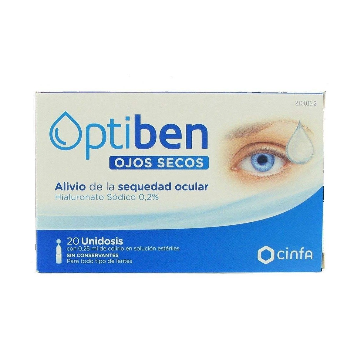Optiben Ojos Secos 20 Unidosis