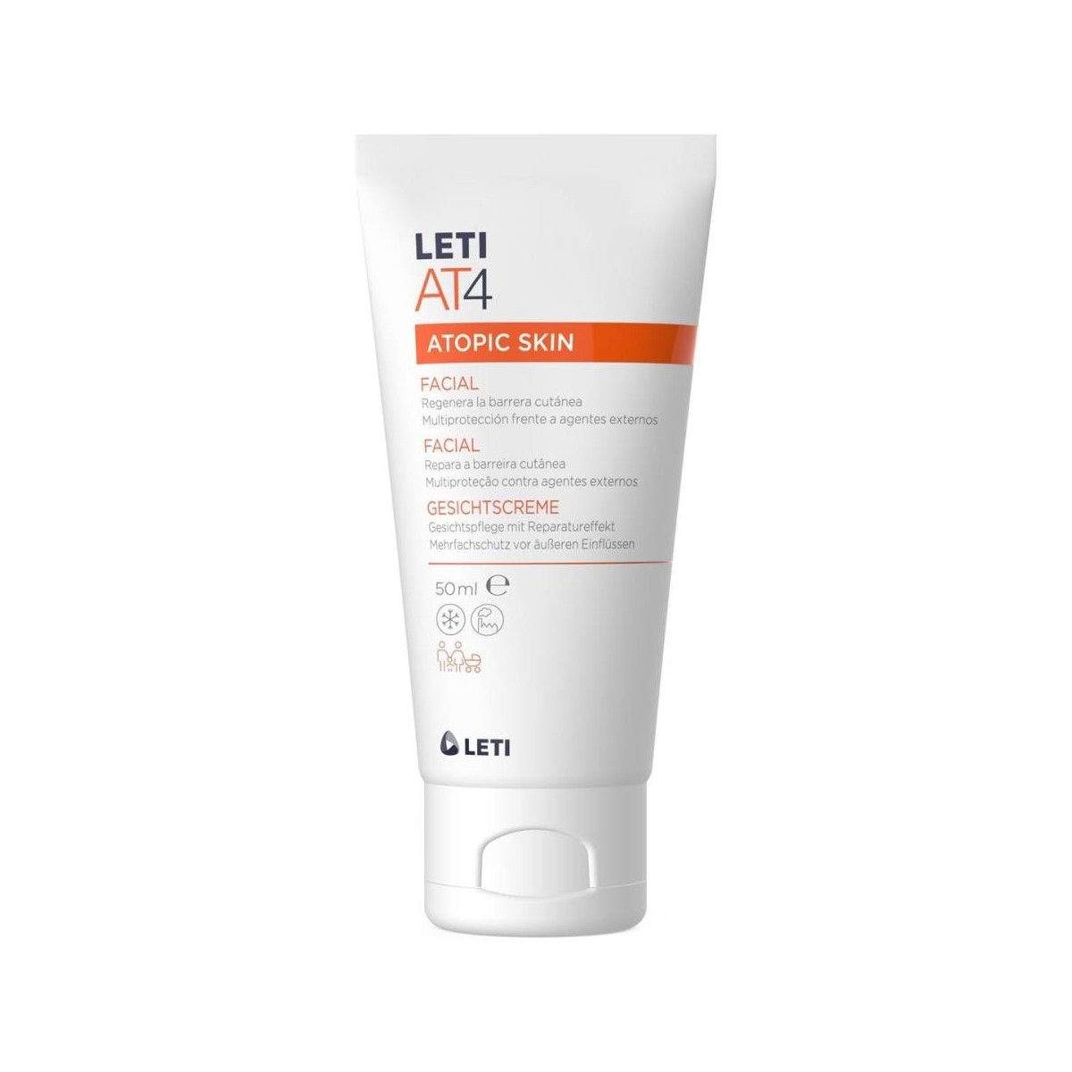 Leti AT4 Crema Facial 50 ml