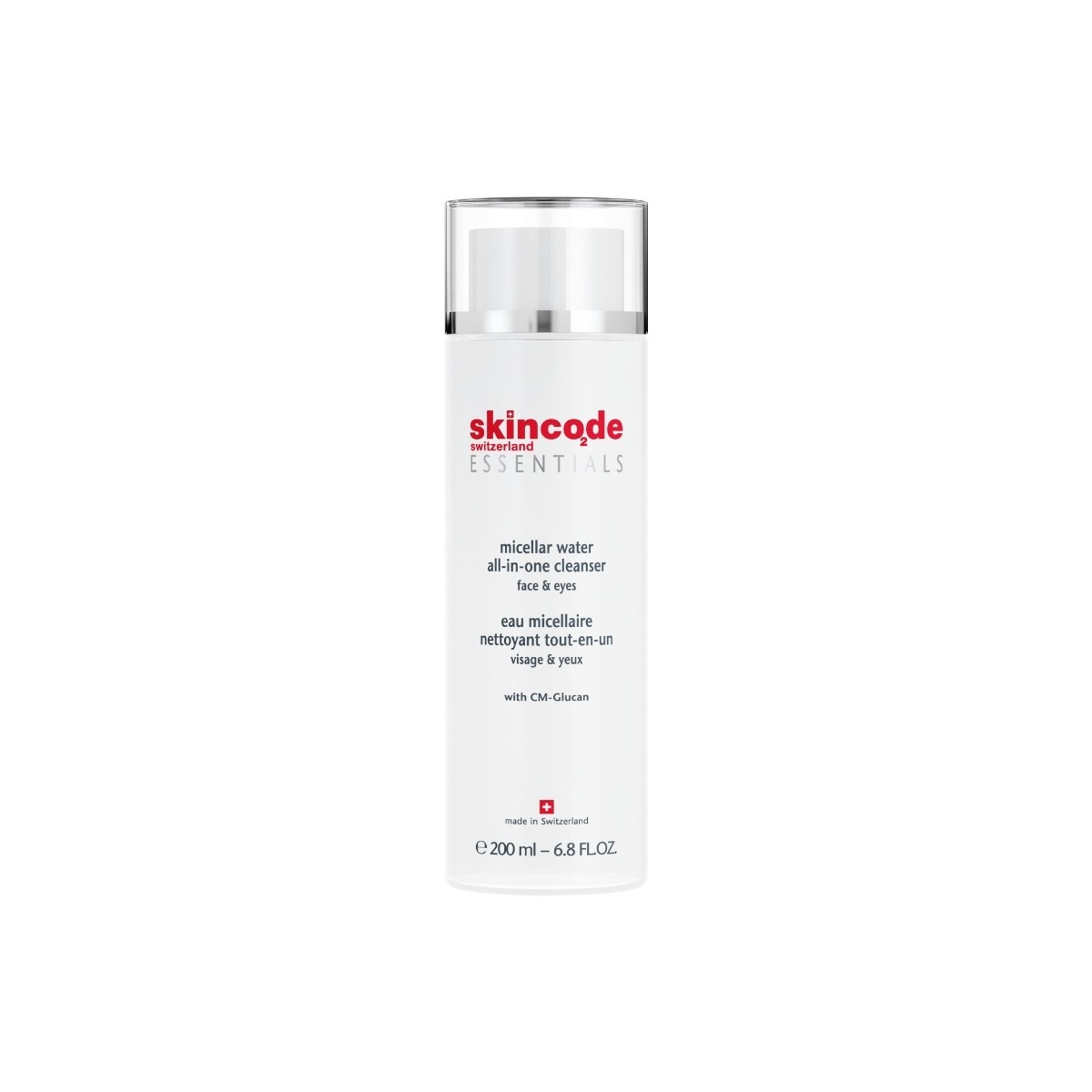 SKINCODE ESSENTIALS AGUA MICELAR CARA Y OJOS