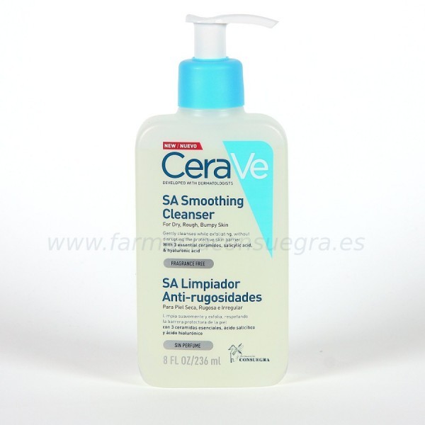 Cerave SA Limpiador Antirugosidades 236 ml
