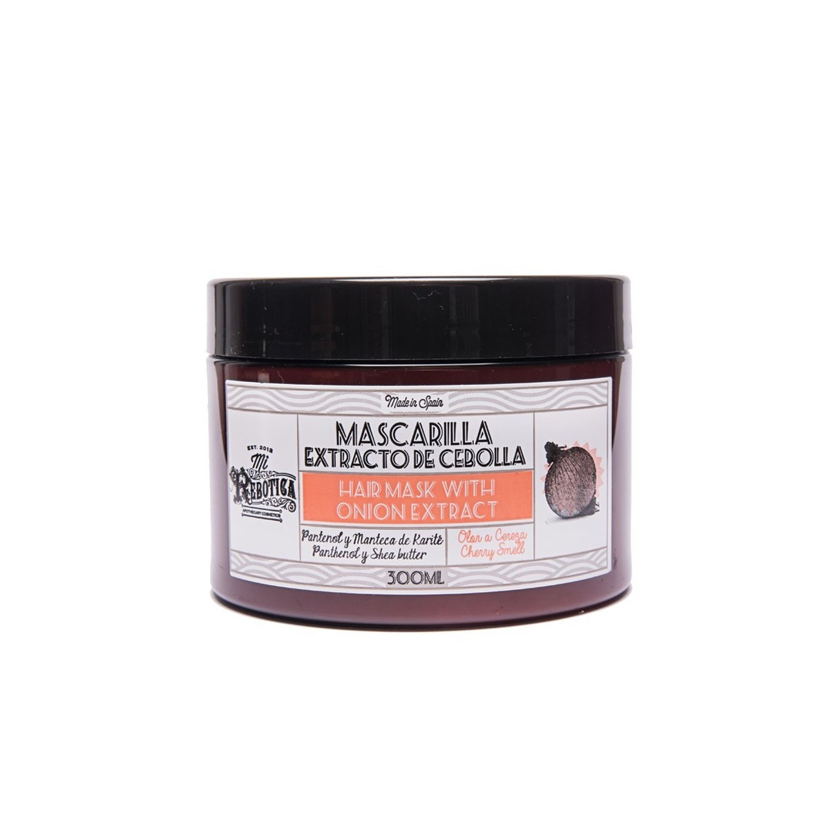 MASCARILLA NUTRITIVA CON EXTRACTO DE CEBOLLA
