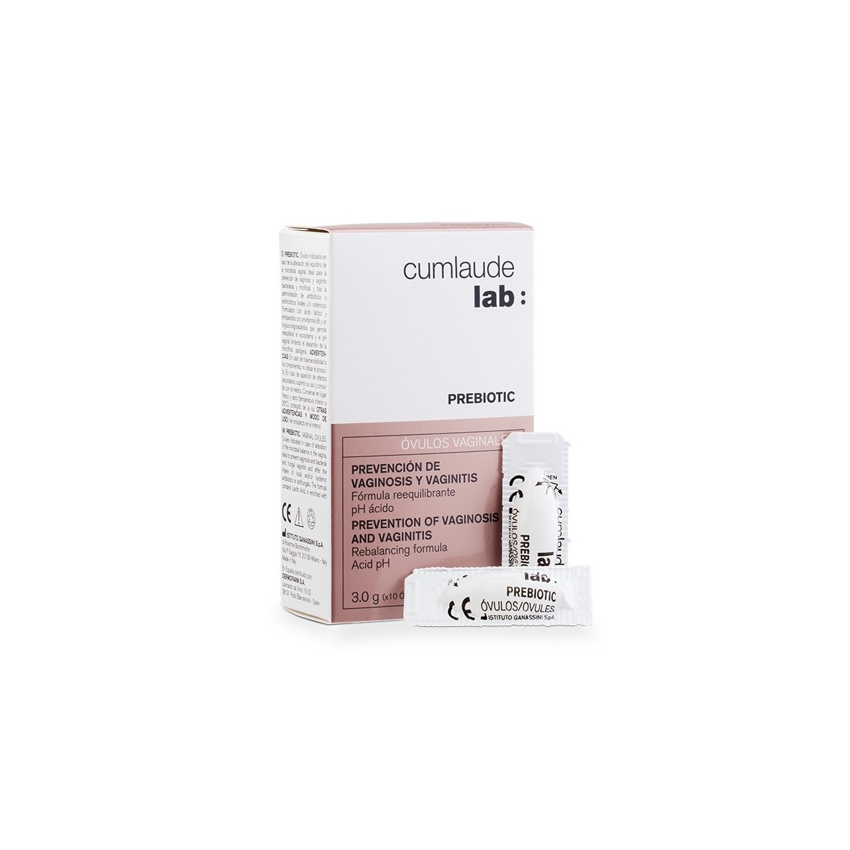 CUMLAUDE LAB PREBIOTIC OVULOS 10 OVULOS VAGINAL