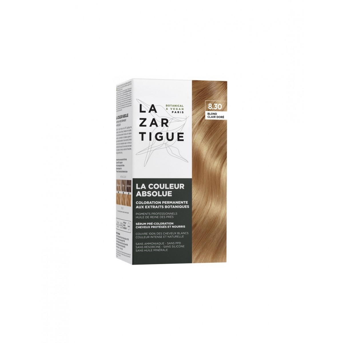 LAZARTIGUE COLOUR BLOND 830 PERMANENTE