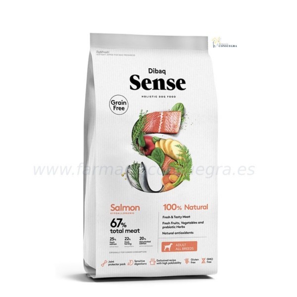 Dibaq Sense Grain Free Salmón 12 KG