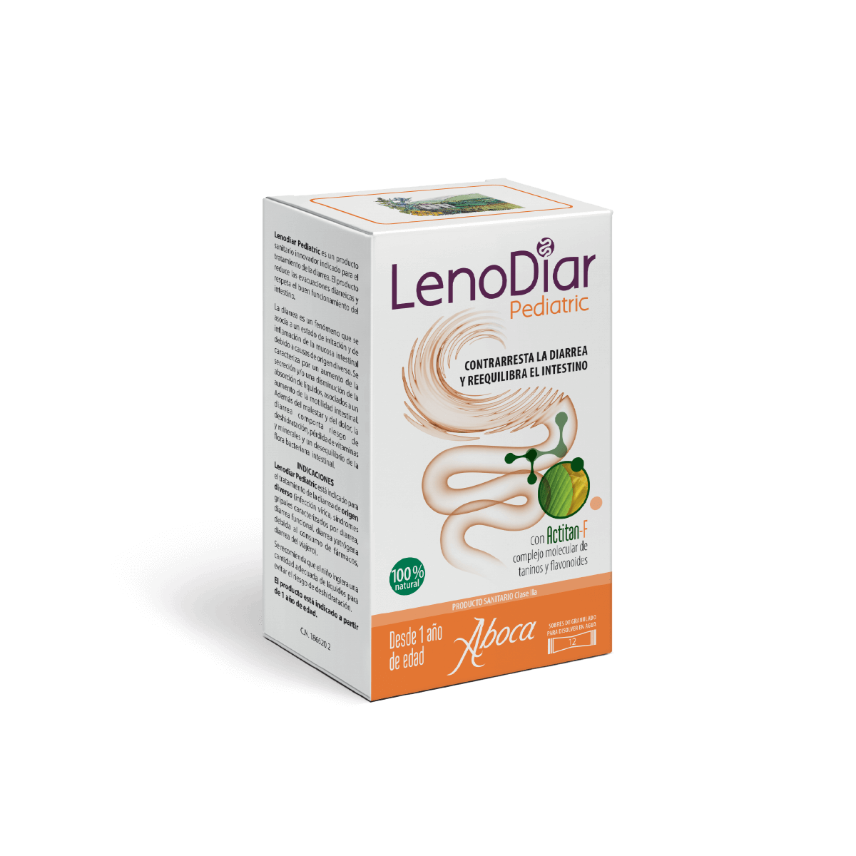 LENODIAR PEDIATRICO 12 SOBRES ABOCA