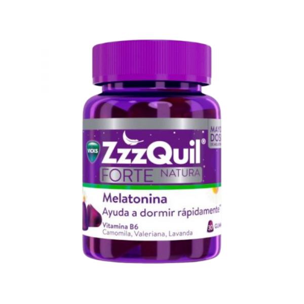 ZZZQUIL NATURA FORTE 30 GUMMIES SABOR FRUTOS DEL