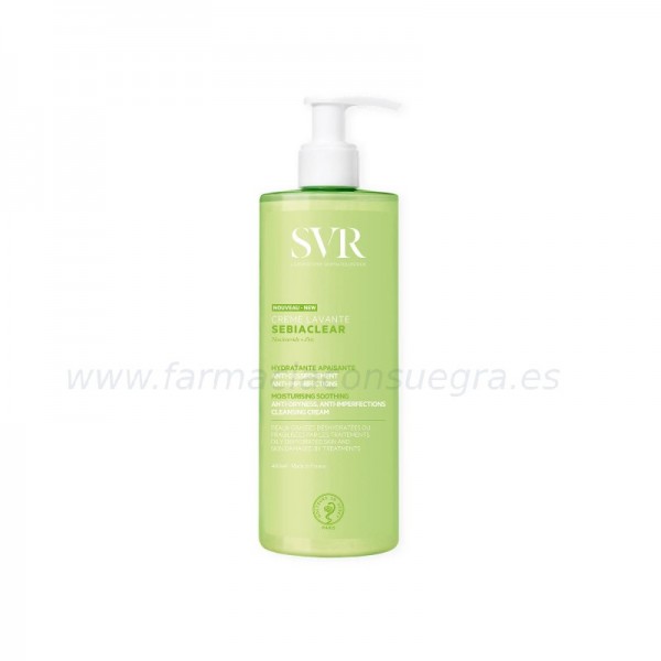 SVR SEBIACLEAR Crème Lavante 400ML