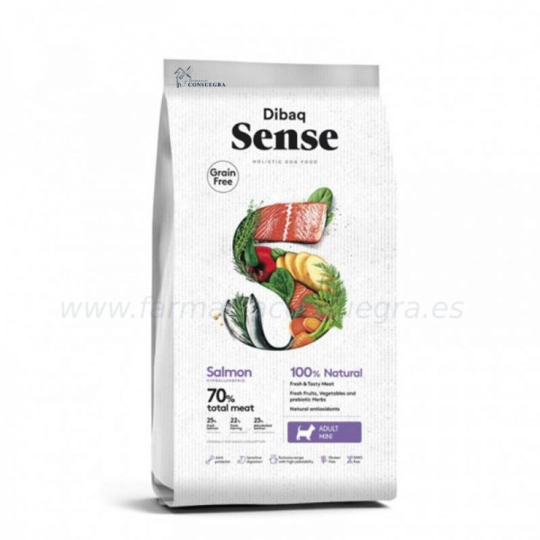 Dibaq Sense Grain Free Salmón Mini