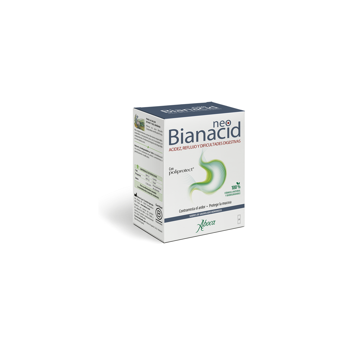 NEOBIANACID 20 SOBRES GRANULADO 1,55 G