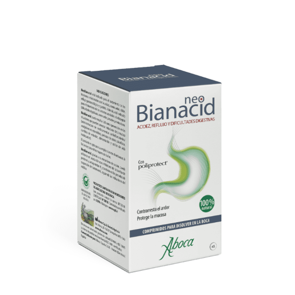 NEOBIANACID ACIDEZ Y REFLUJO 45 COMP MASTICABLES