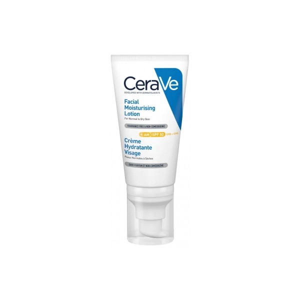 CERAVE LOCION HIDRATANTE DE ROSTRO SPF 50 1 TUBO