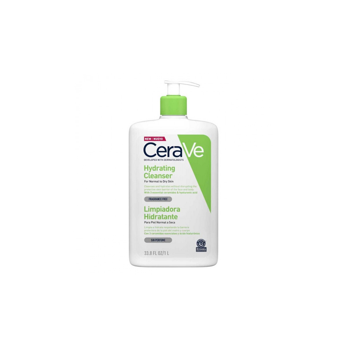 CERAVE LIMPIADORA HIDRATANTE 1 ENVASE 1000 ML