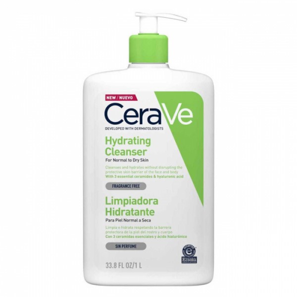 CERAVE LIMPIADORA HIDRATANTE 1 ENVASE 1000 ML