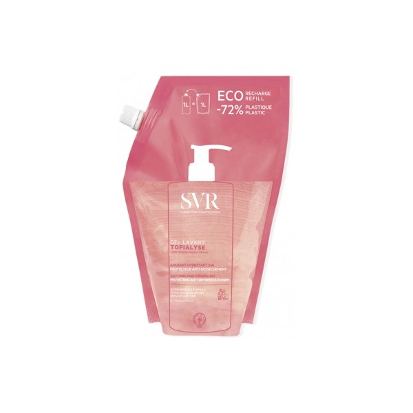 SVR TOPIALYSE GEL LAVANT SVR 1 ENVASE 1000 ML ECO-PA