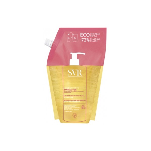 SVR TOPIALYSE HUILE LAVANTE SVR 1 L ECO-PAC