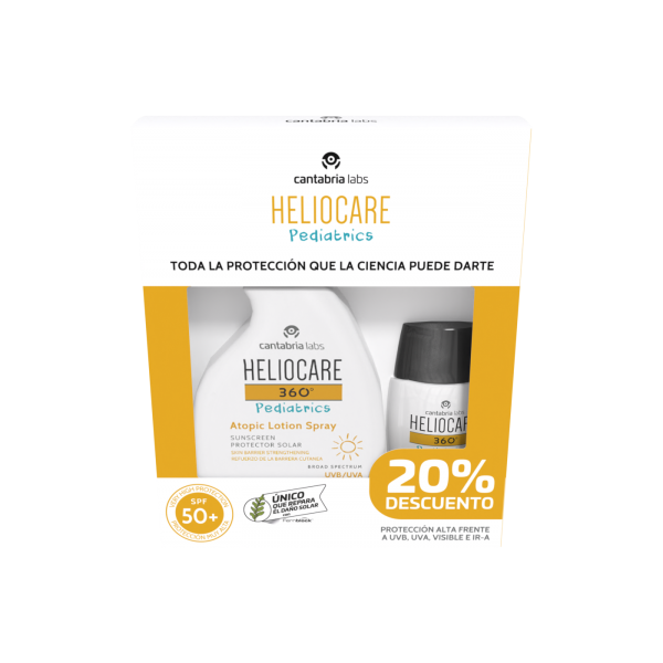 PACK HELIO 360 PEDIAT.MINERAL 50M+ATOPI