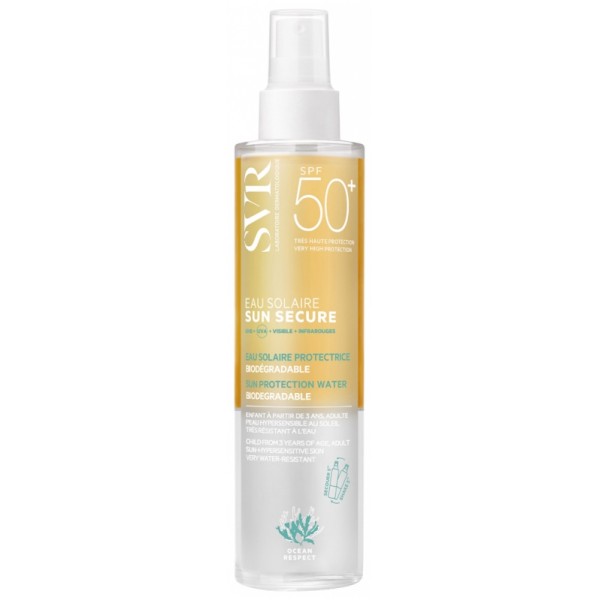 SVR SUN SECURE EAU SOLAIRE SPF 50+ 1 ENVASE 200