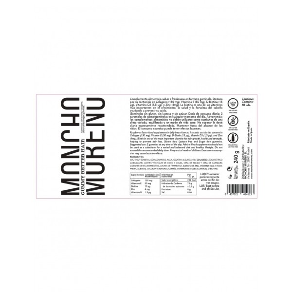 MONCHO GUMMY BETTER HAIR 270GR
