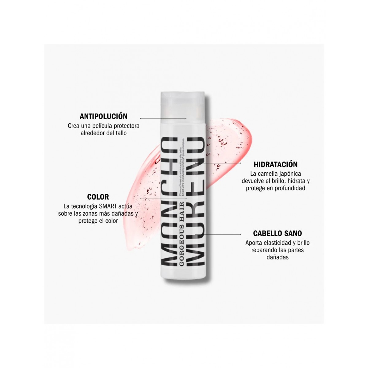 MONCHO MORENO CH. GORGEOUS HAIR 100ML