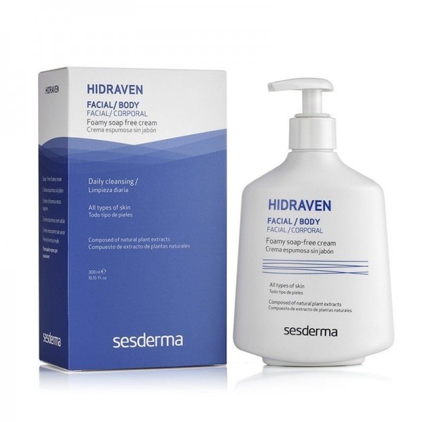HIDRAVEN CREMA ESPUMOSA SIN JABON 1 ENVASE 300 ML