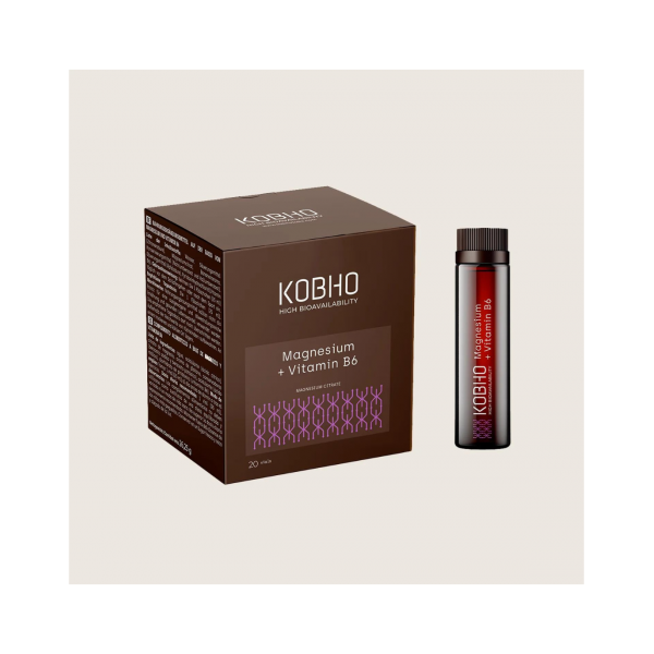 Magnesio + Vitamina B6 Kobho - 20 Viales