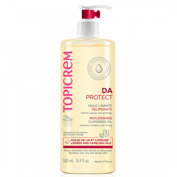 TOPICREM DA PROTECT ACEITE LIMPIADOR RELIPIDIZANTE 1 ENVASE 500 ML