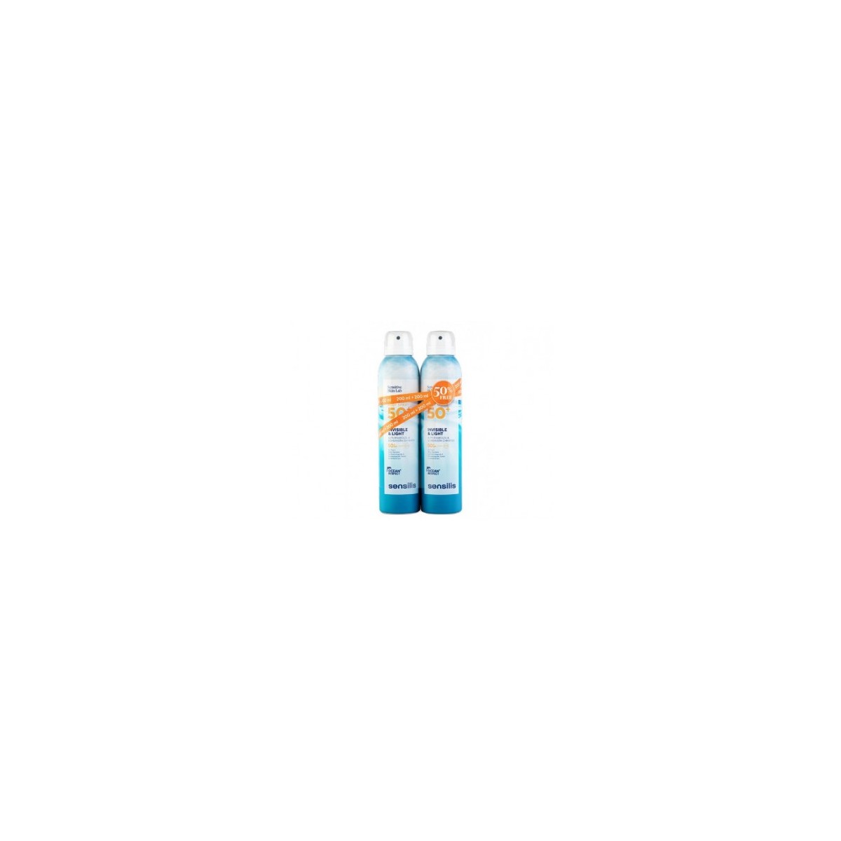 SENSILIS SPF50+ DUPLO BODY SPRAY 2X200ML
