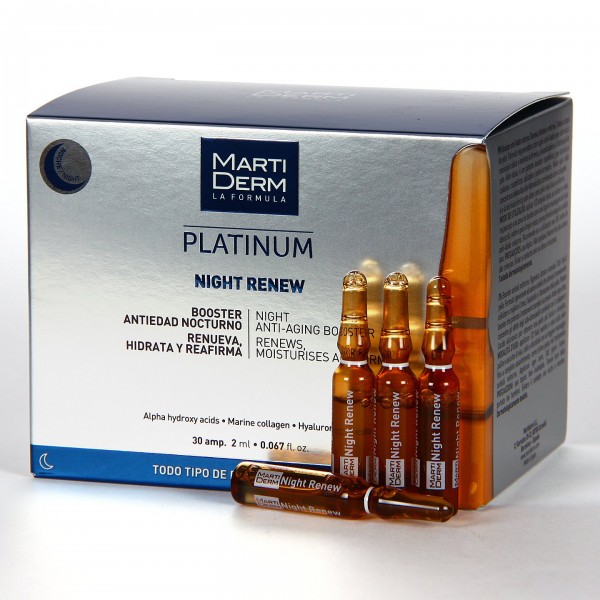 MARTI DERM PLATINUM NIGHT RENEW