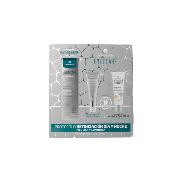 PACK ENDO 0.2 RETINOL + HELIO 360 AA SPF50+ 15ML