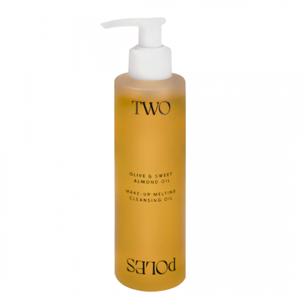 TWO POLES OLIVE  ALMOND OIL MAKEUP MELTING CLEANSING OIL...