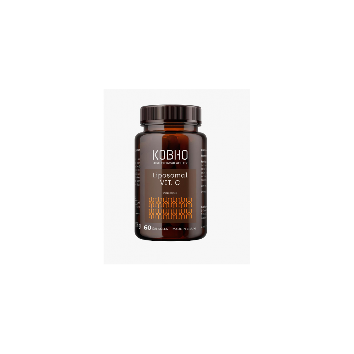 LIPOSOMAL VIT C 60 CAP KOBHO