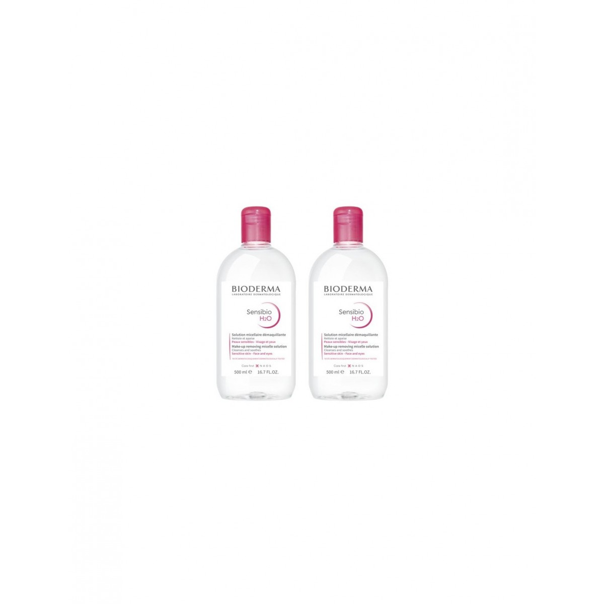 DUPLO SENSIBIO H20 500ML+500ML