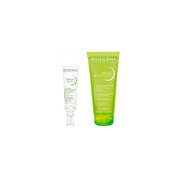 PACK SEBIUM KERATO + GEL MOUSSANT ACTIF