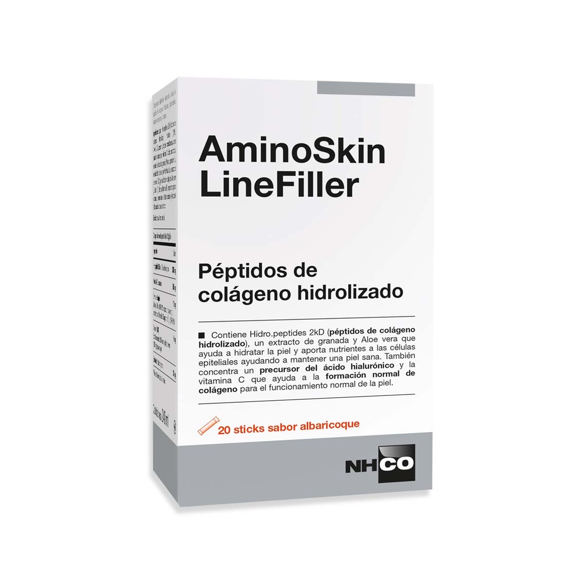 AMINOSKIN LINEFILLER 20 STICKS 12 G SABOR ALBARI
