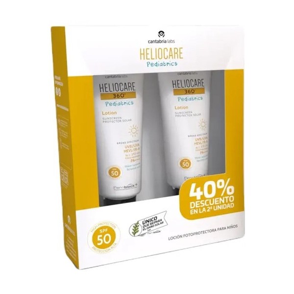 PACK DUPLO HELIOCARE 360º LOCION PEDIATRICO