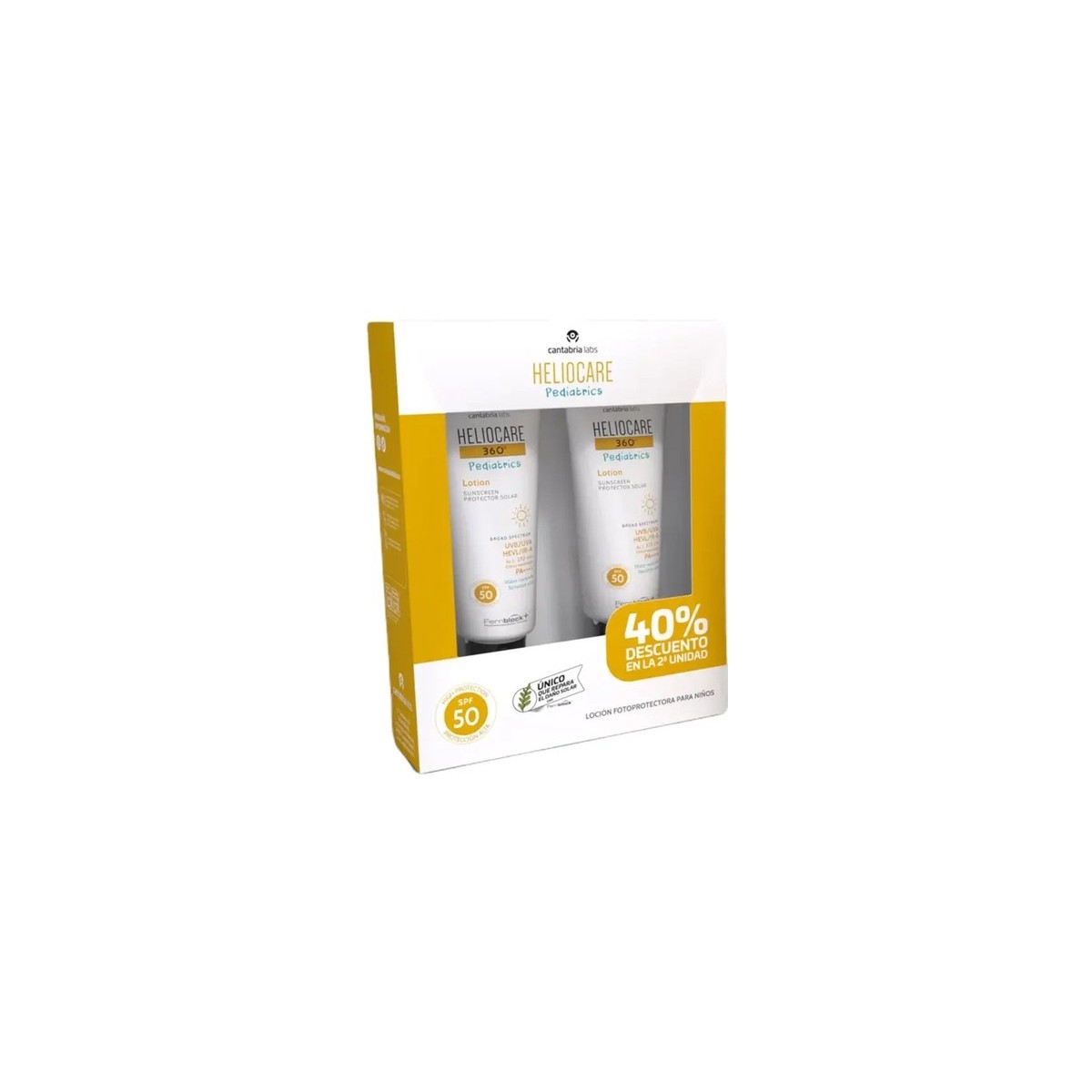 PACK DUPLO HELIOCARE 360º LOCION PEDIATRICO