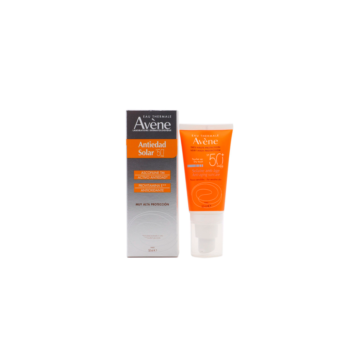 AVENE CUIDADO SOLAR ANTIEDAD SPF 50+ 50 ML