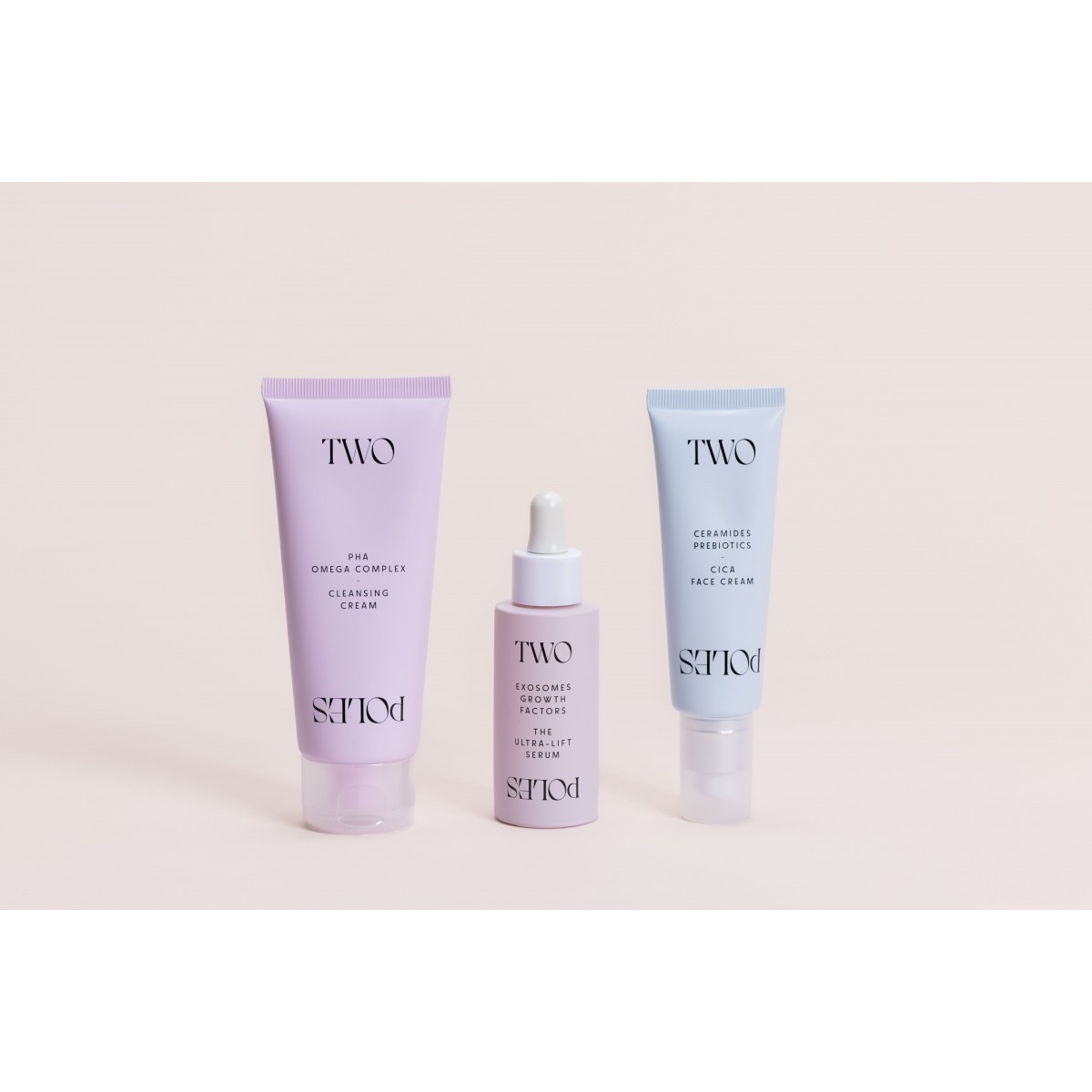 PACK TWO POLES ULTRA LIFTH +CLEASING CREAM + CREMA